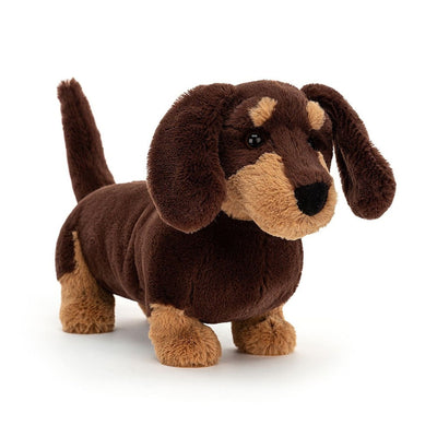 Jellycat Otto Sausage Dog Front View