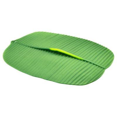 Charles Viancin Silicone Banana Leaf Oblong Lid 10"x14".
