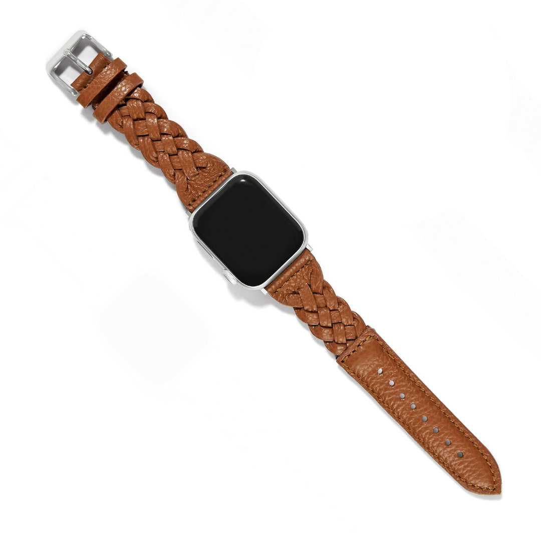 Brighton Sutton Braided Leather Watch Band – The Giftologist display picture 2