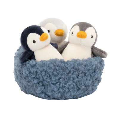 Jellycat Nesting Penguins In The Nest
