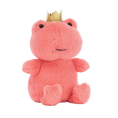 Jellycat - Crowning Croaker Frog In Pink 