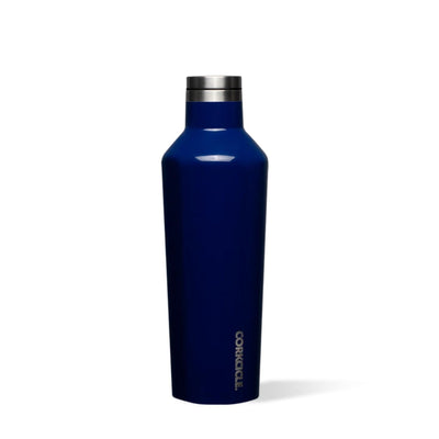 Corkcicle 16 oz Classic Canteen In Gloss Midnight Navy
