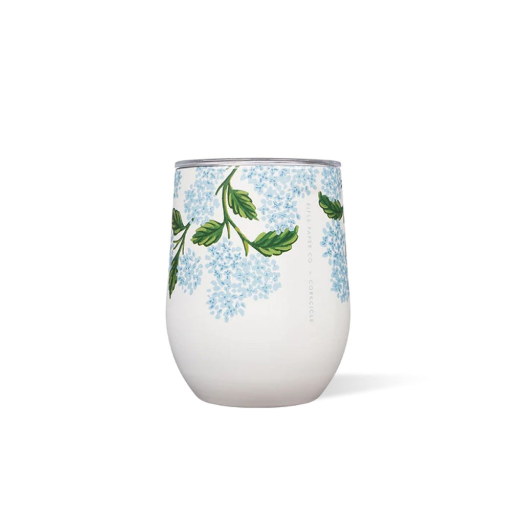Swig Hydrangea Stemless Wine Cup (14oz) - The Blue House