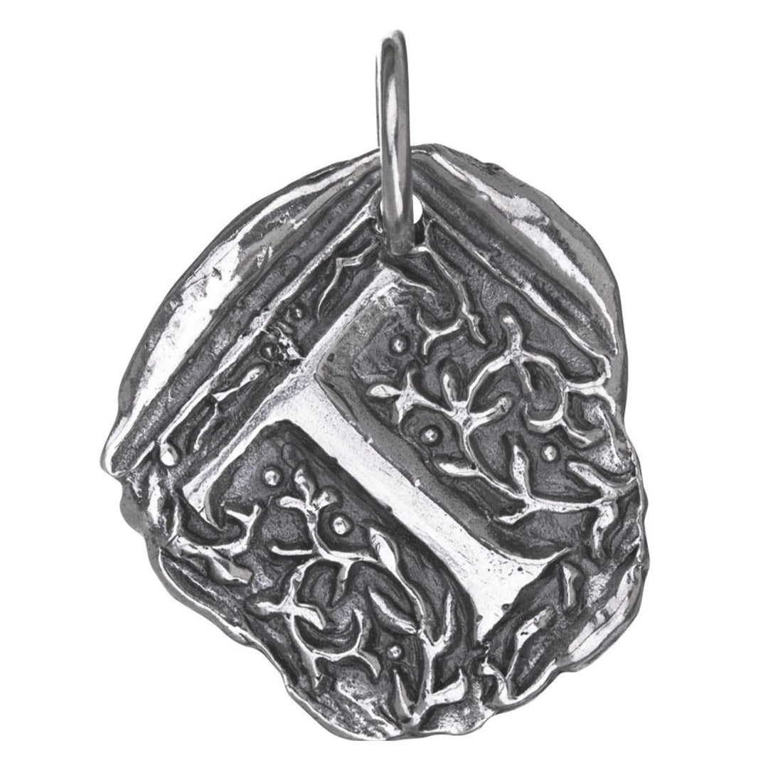 美品 ✨シルバー925✨ Waxing Poetic チャーム Waxing Poetic Square Insignia Sterling Silver Charm - T – The
